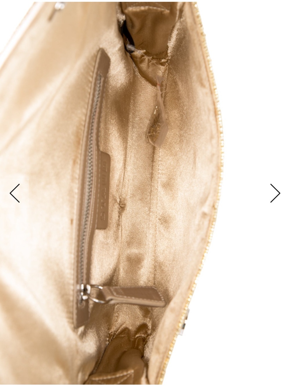 STAUD Tommy Beaded Bag Gold - Picture 6 of 6